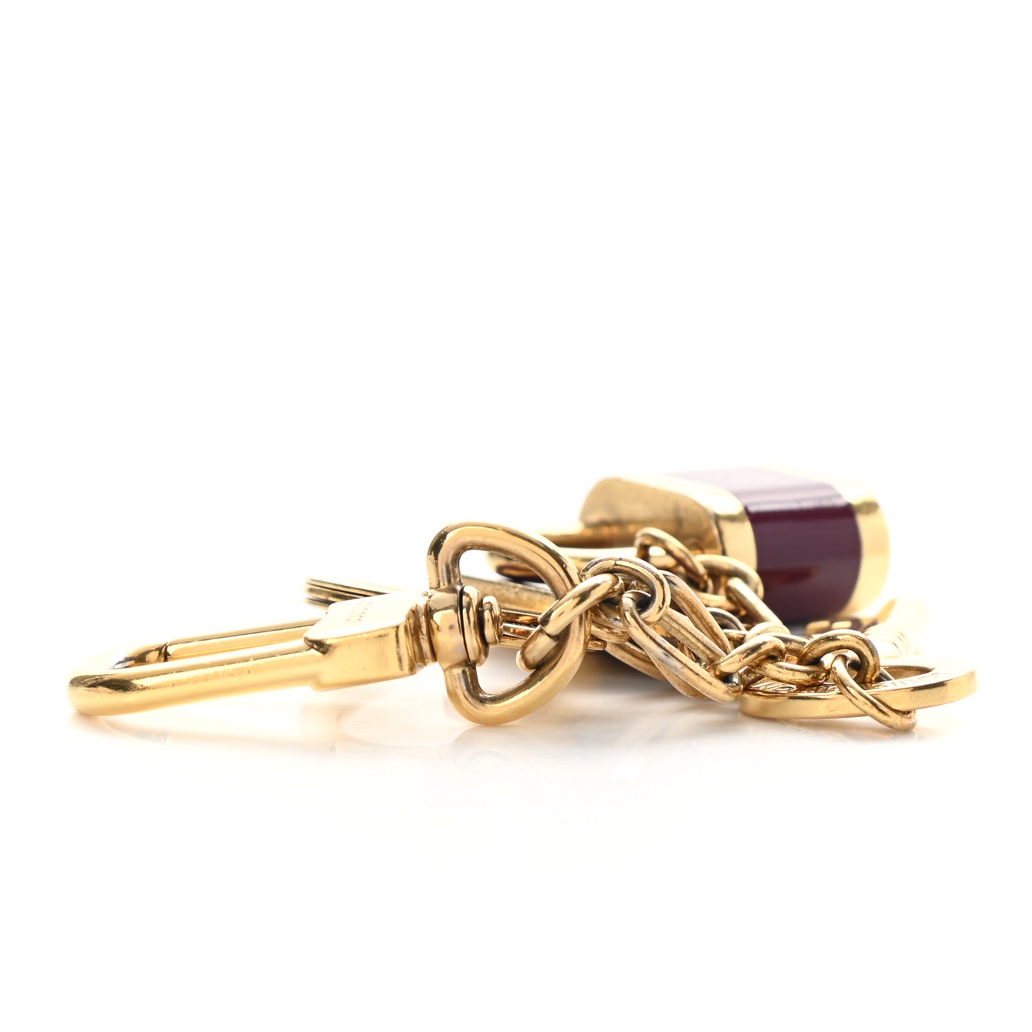 PTE Cles Cadenas Key Holder Violet