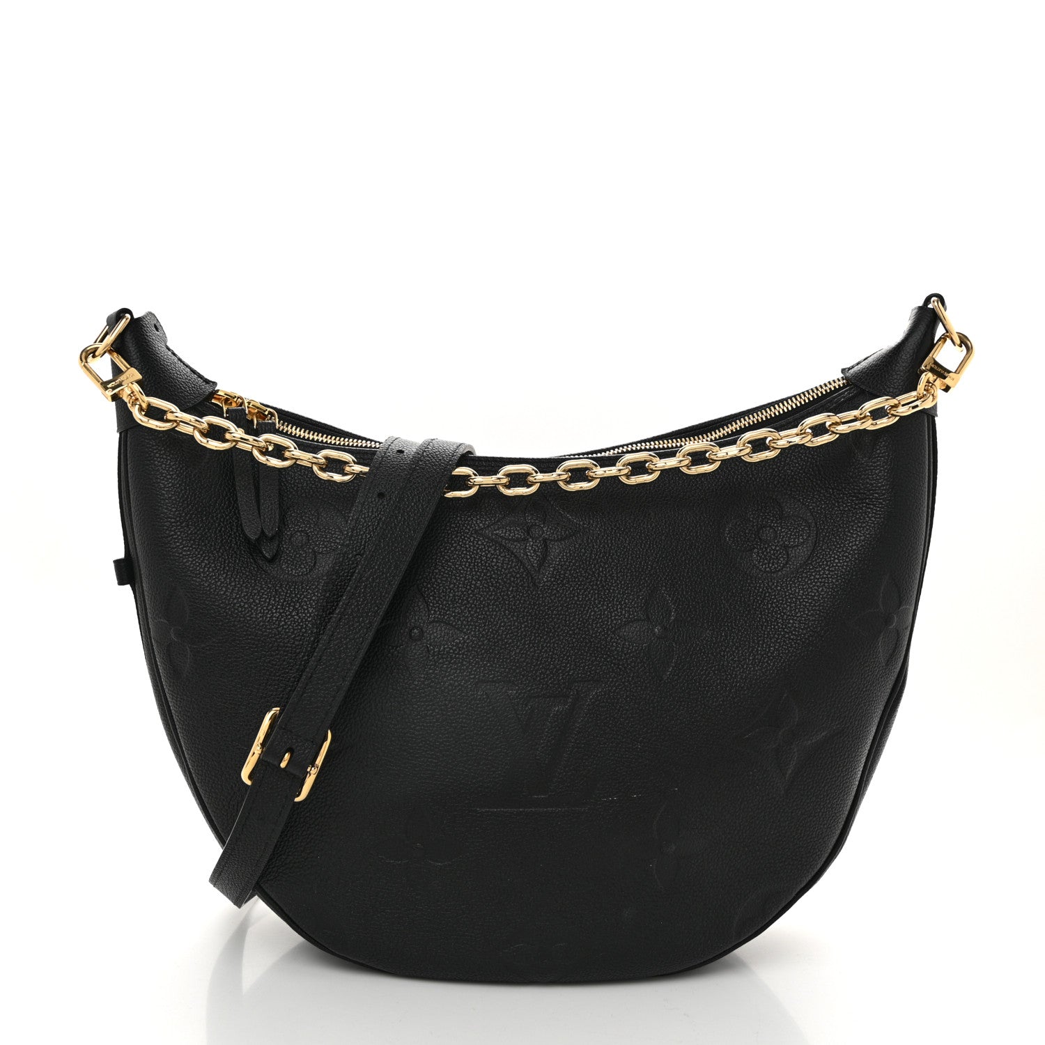 Louis Vuitton Empreinte Monogram Giant Loop Hobo Black 1 of 25