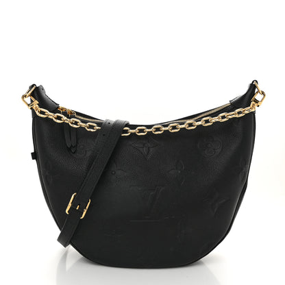 Louis Vuitton Empreinte Monogram Giant Loop Hobo Black 1 of 25