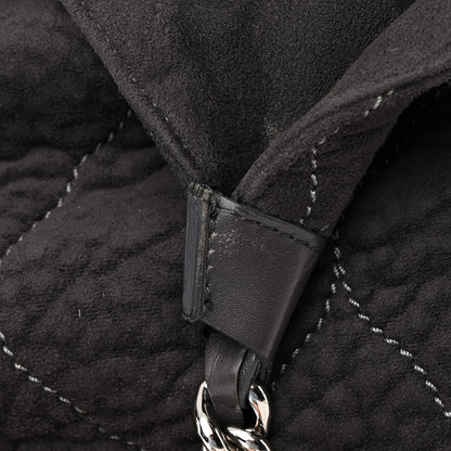 Chanel Microsuede Quilted Rodeo Drive Hobo Black 20 of 20