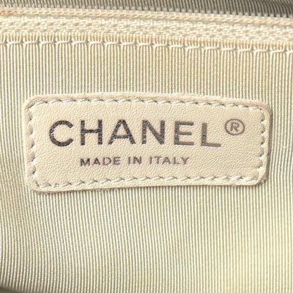 Chanel Metallic Caviar Quilted Grand Shopping Tote GST Dark Silver 6 of 11