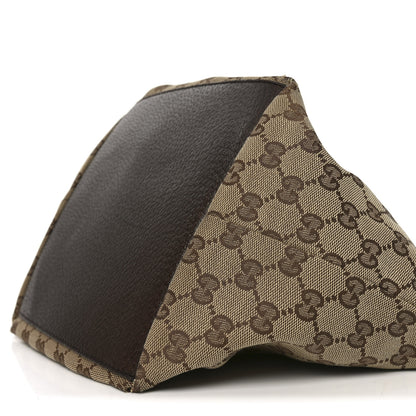 Gucci GG Monogram Small Web Handle Bucket Tote Dark Brown 10 of 10