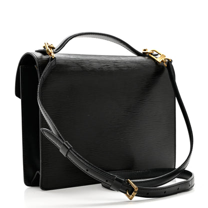 Louis Vuitton Epi Monceau Black 3 of 9