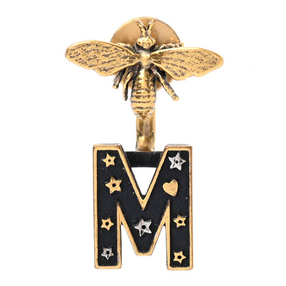 Christian Dior Metal Bee My ABCDior M Earring Aged Gold 1 of 4