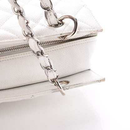 Chanel Caviar Quilted Petit Timeless Tote PTT White 11 of 15