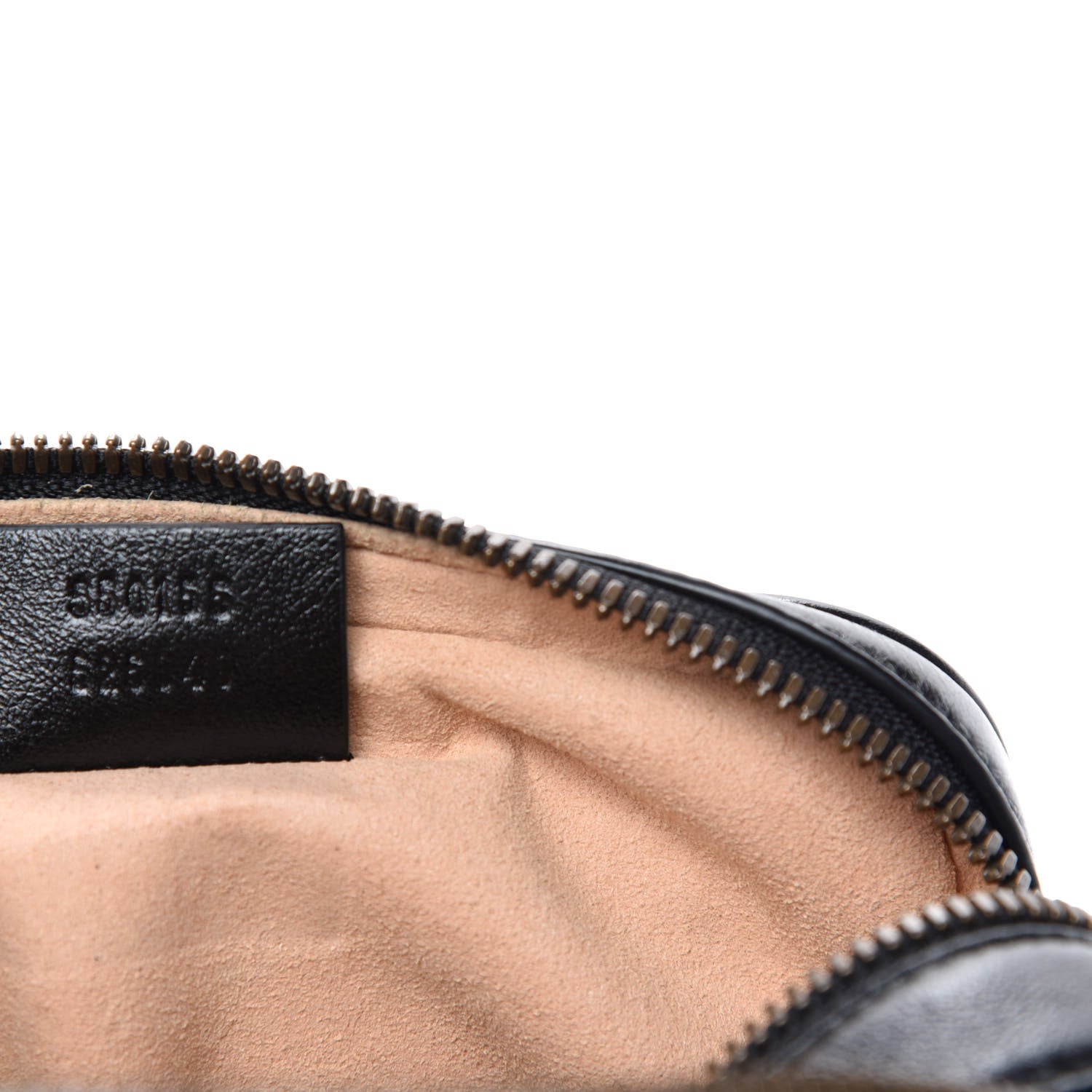 Gucci Azalea Calfskin Matelasse Diagonal Tall GG Marmont Crossbody Bag Black 9 of 11