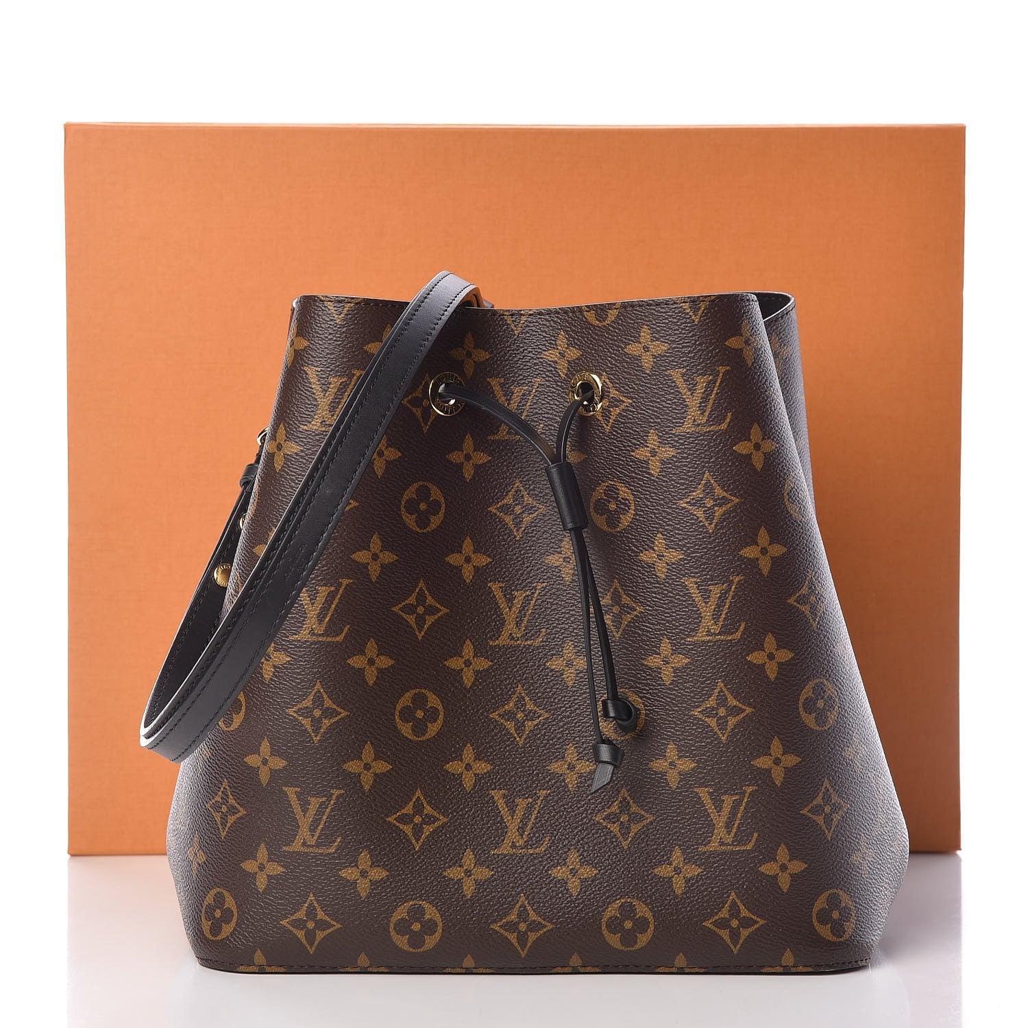 Louis Vuitton Monogram Neonoe MM Black 12 of 12