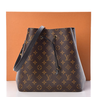 Louis Vuitton Monogram Neonoe MM Black 12 of 12