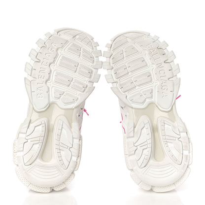 Balenciaga Mesh Rubber Bi-Color Womens Track Sneakers 39 White Fluo Pink 6 of 12