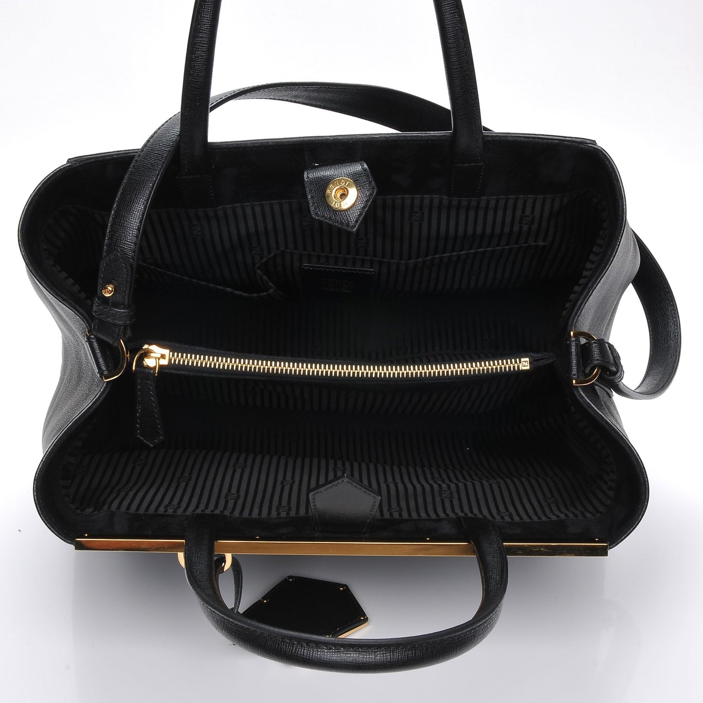 Vitello Elite Medium 2Jours Tote Black