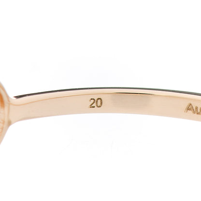 Gucci 18K Yellow Gold Interlocking G Ring 60 9 6 of 7