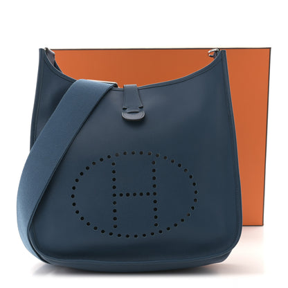 Hermes Epsom Evelyne III GM Cobalt 12 of 12