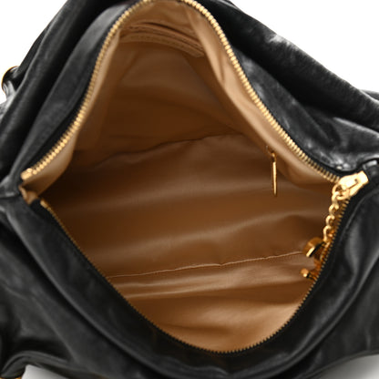 Chanel Calfskin Rodeo Drive Hobo Black 5 of 10