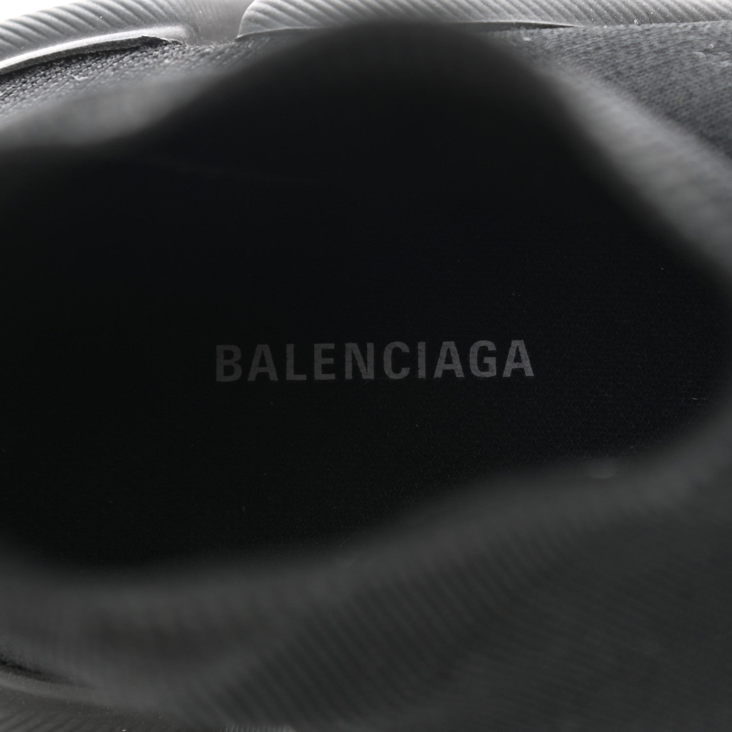 Balenciaga Technical 3D Recycled Knit Womens Speed 2.0 Sneakers 39 Monocolor Black 8 of 8