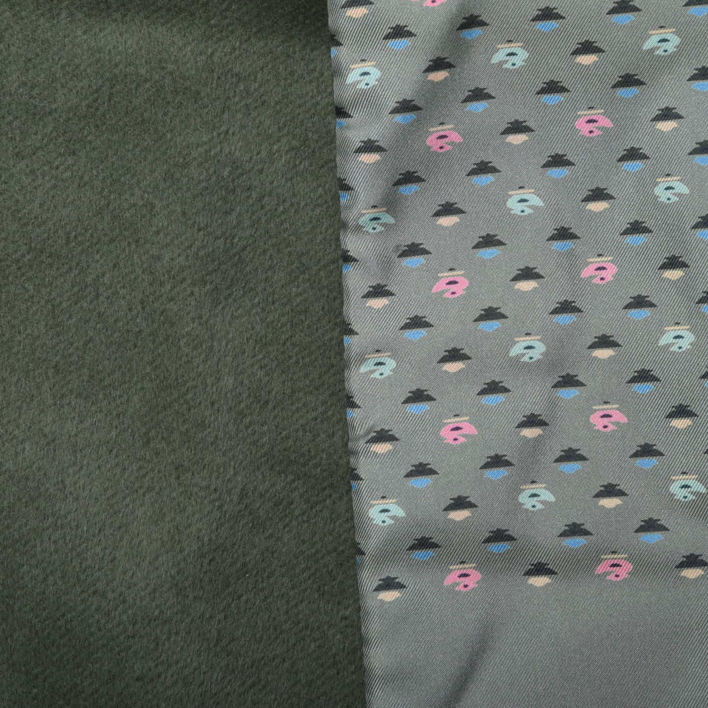 Silk Angora Jockey Scarf