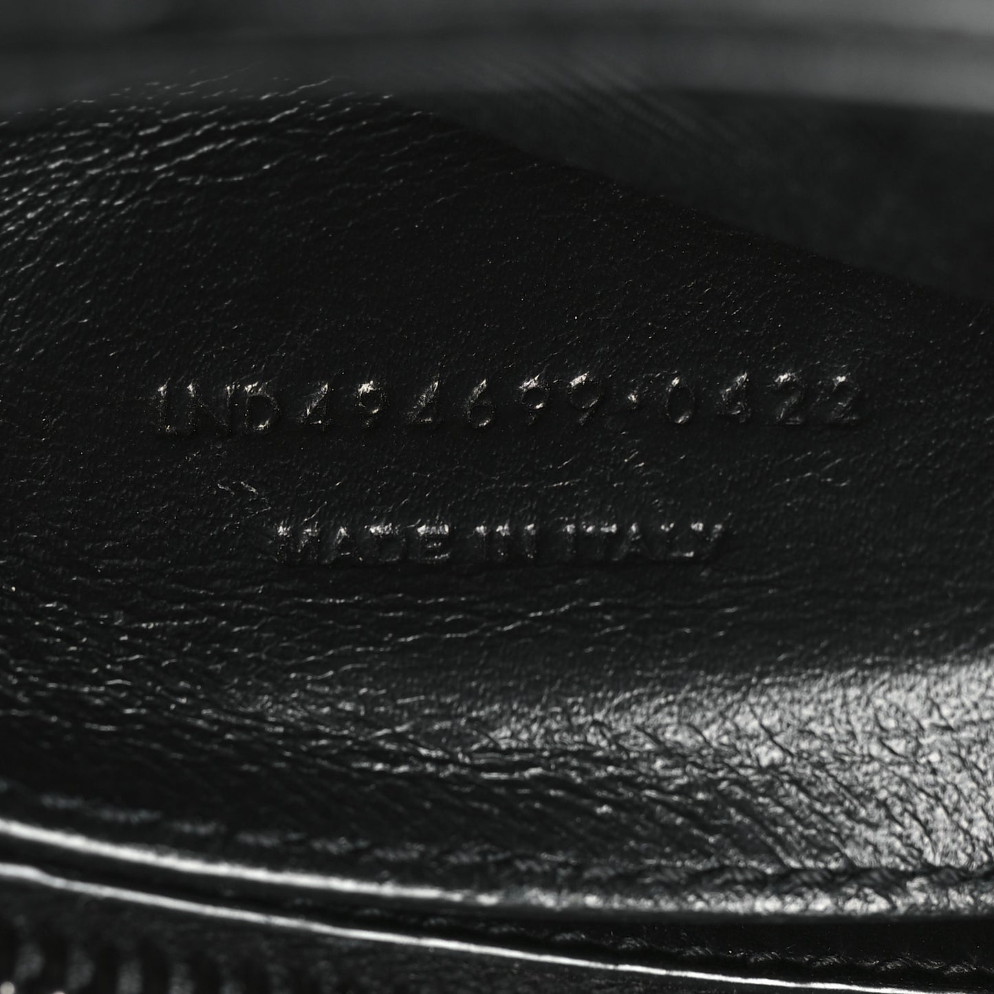 Calfskin Y Quilted Monogram Monochrome Small Loulou Chain Satchel Black