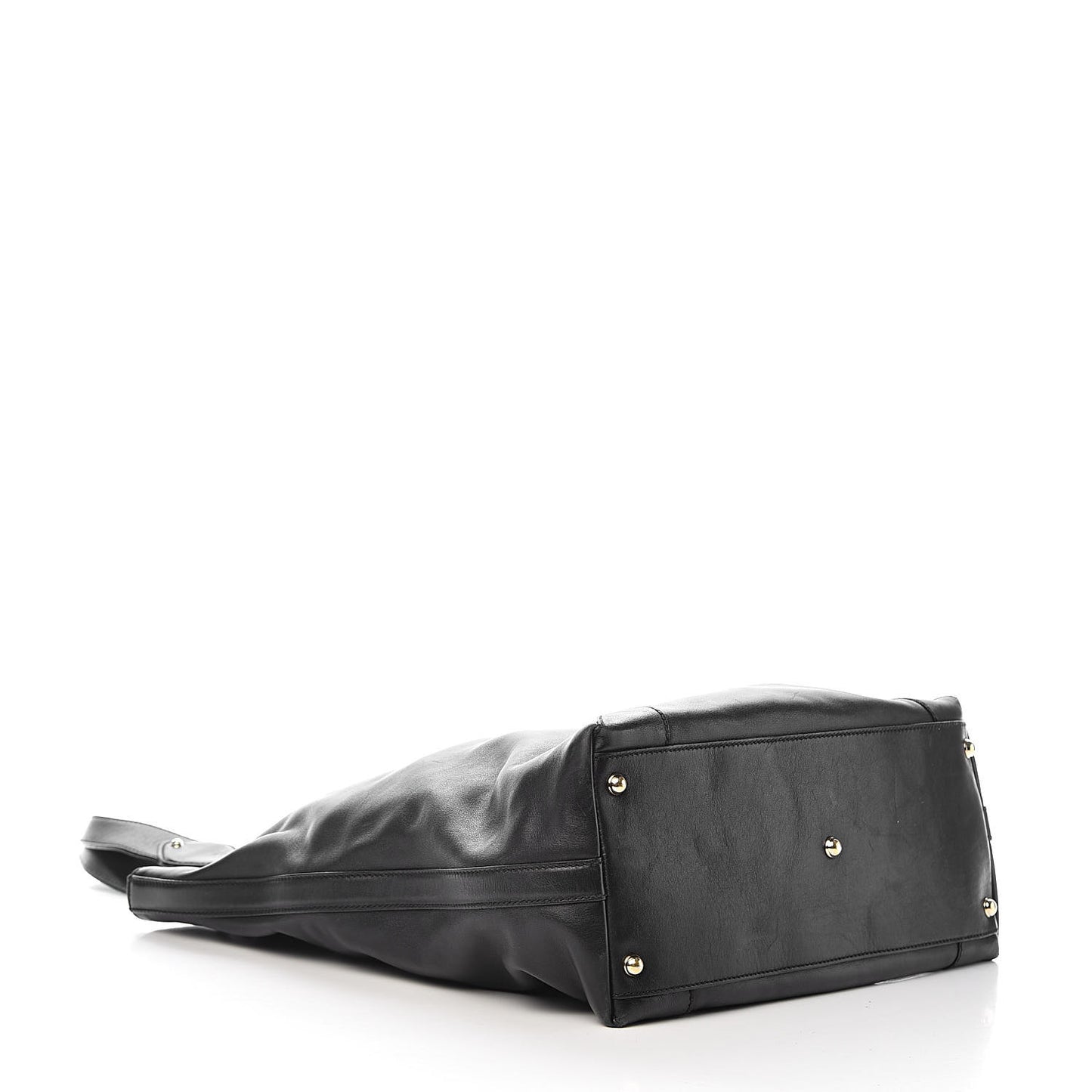 Calfskin Creole Large Tote Black