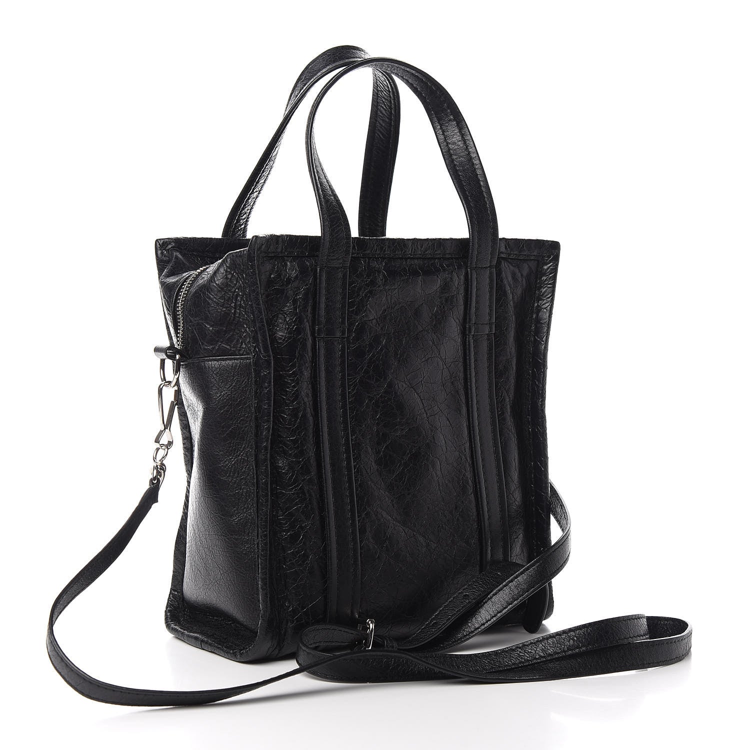 Balenciaga Agneau XS Bazar Shopper Tote Black 2 of 9