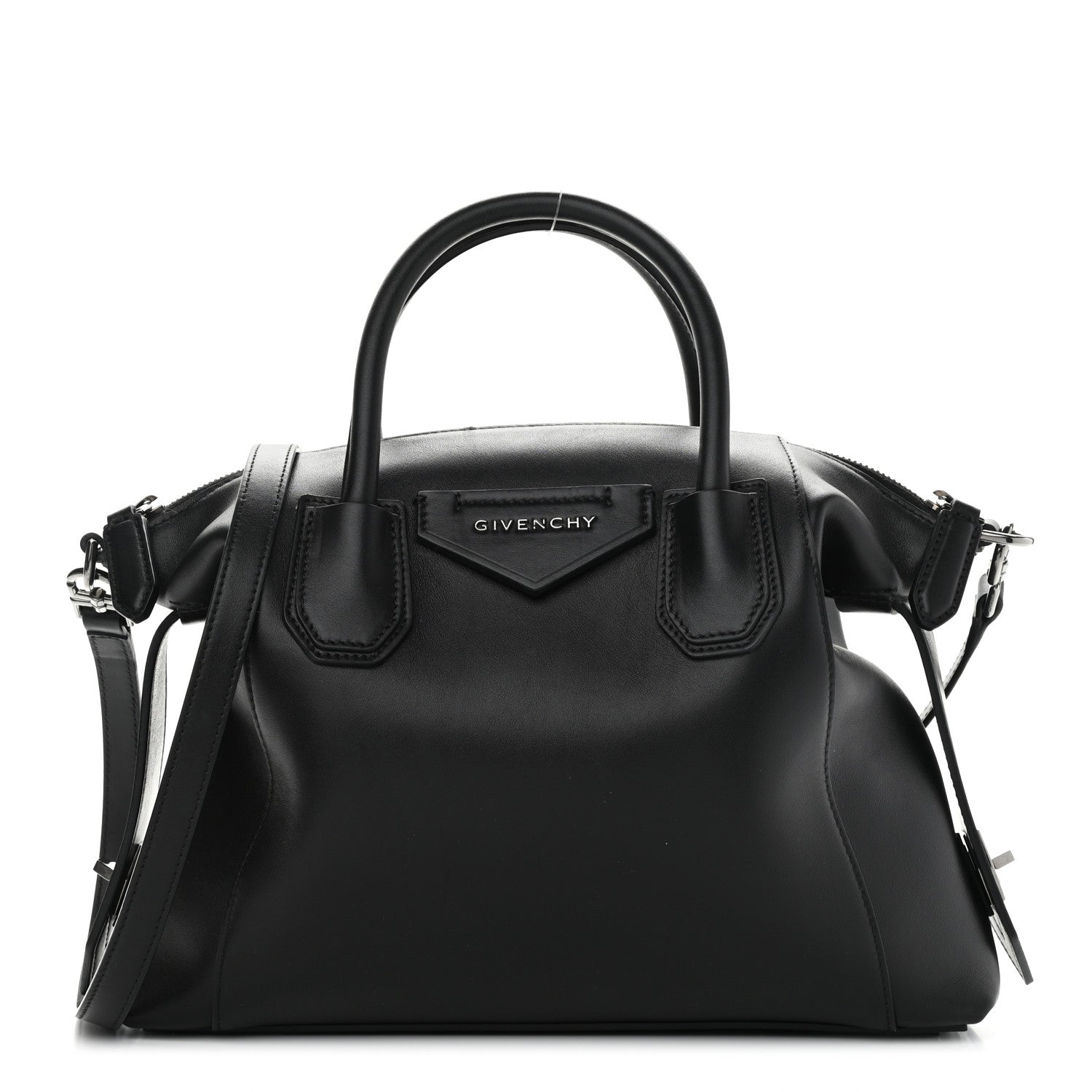Givenchy Smooth Calfskin Small Soft Antigona Black 2 of 25