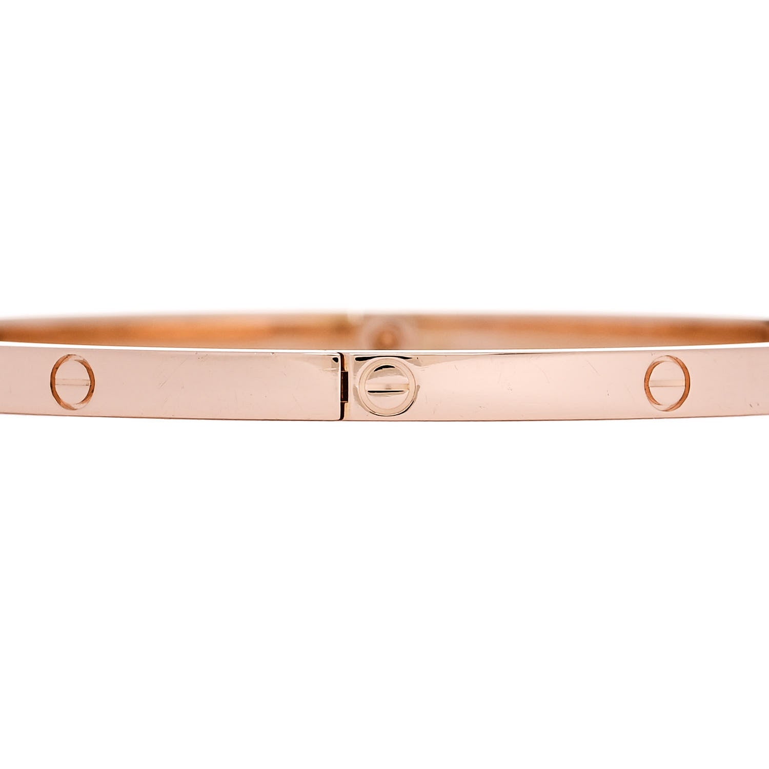 Cartier 18K Pink Gold Small LOVE Bracelet 19 3 of 6