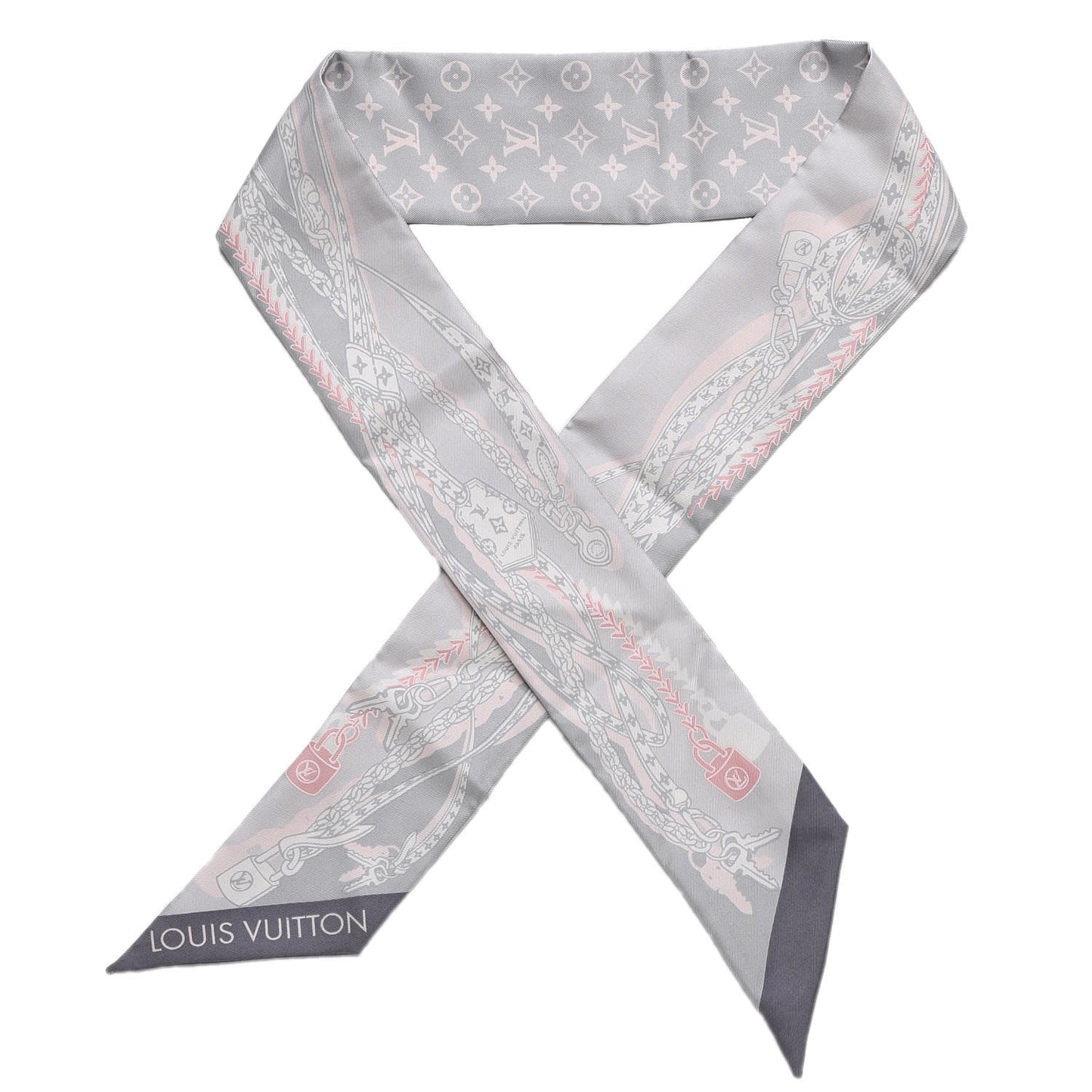 Silk Dreamonogram Bandeau Grey