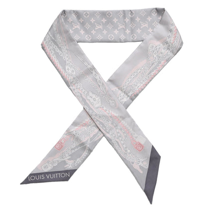 Louis Vuitton Silk Dreamonogram Bandeau Grey 1 of 5