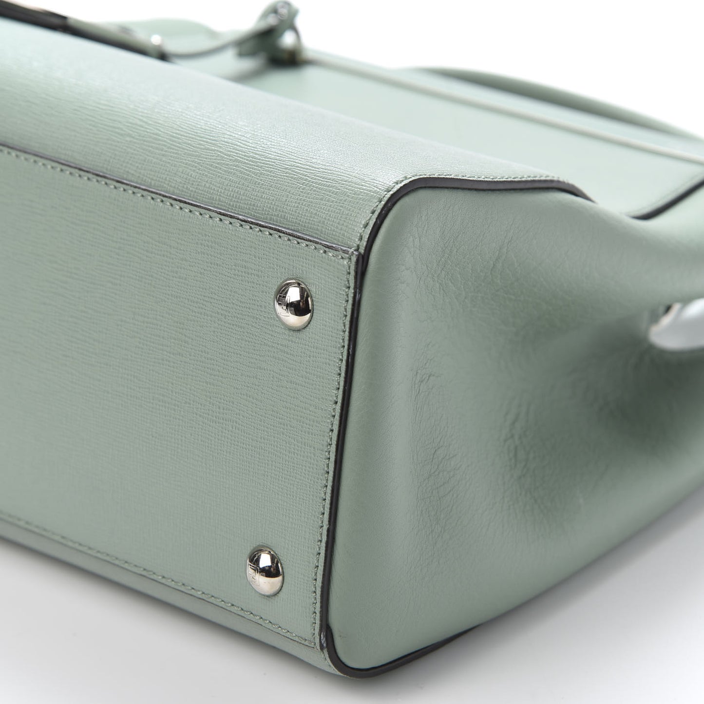Vitello Elite Flamingo Petite 2Jours Tote Menta