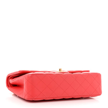 Chanel Lambskin Quilted Medium Double Flap Red 4 of 12