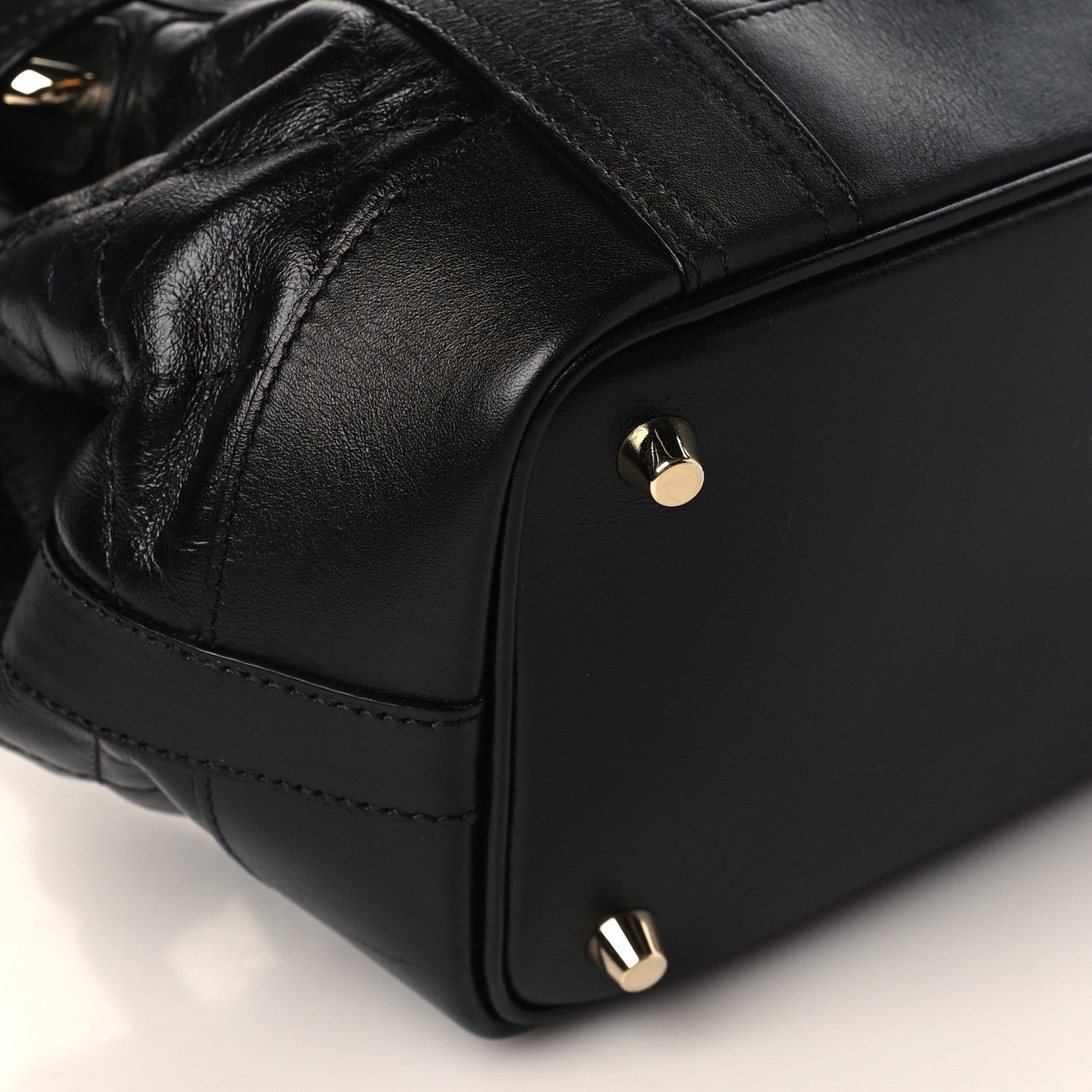 Burberry Calfskin Quilted Baby Beaton Black 7 of 8