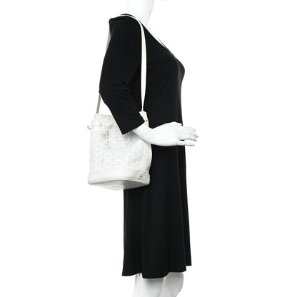 Goyard Goyardine Petit Flot Bucket Bag PM White 2 of 12