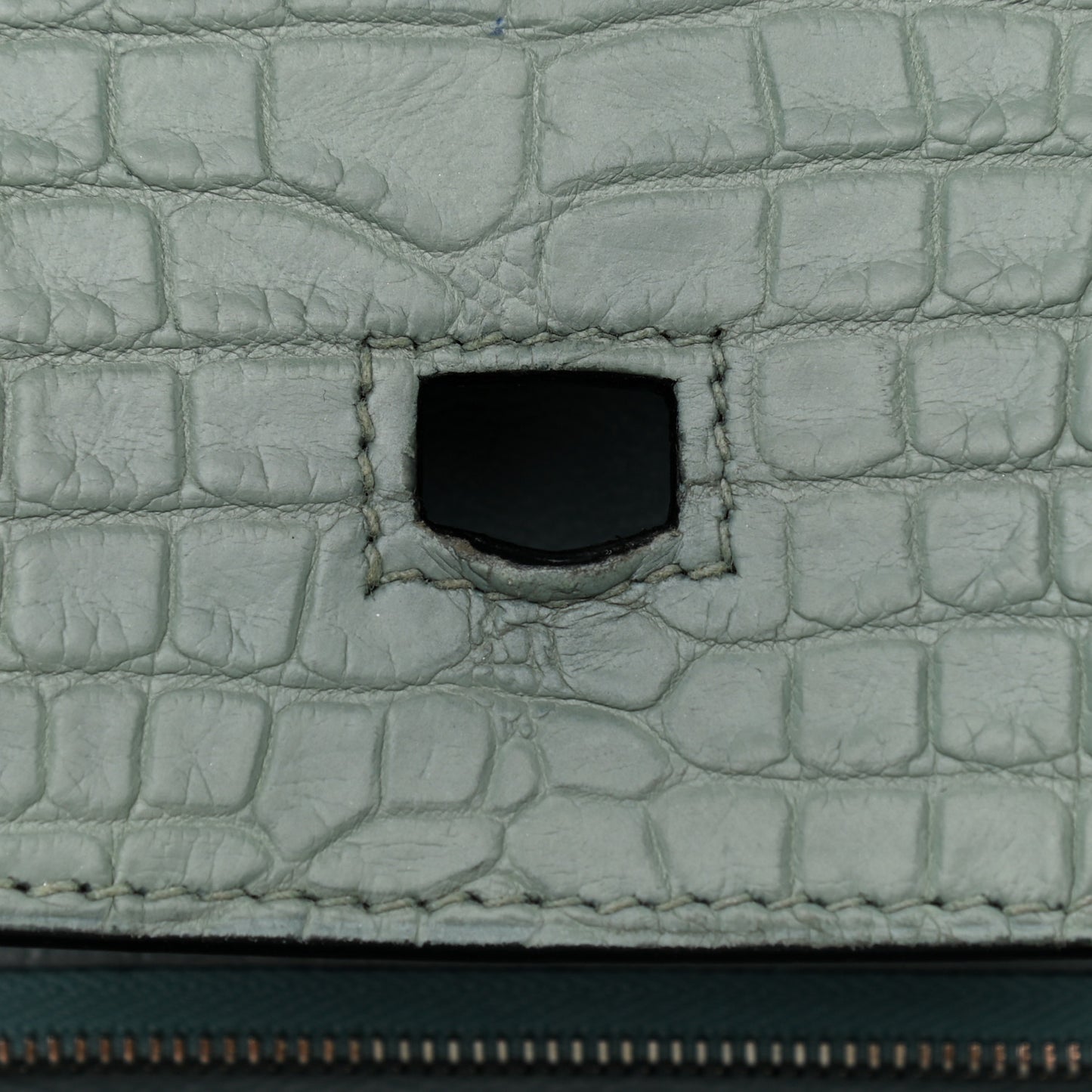 Matte Alligator Birkin 35 Ciel