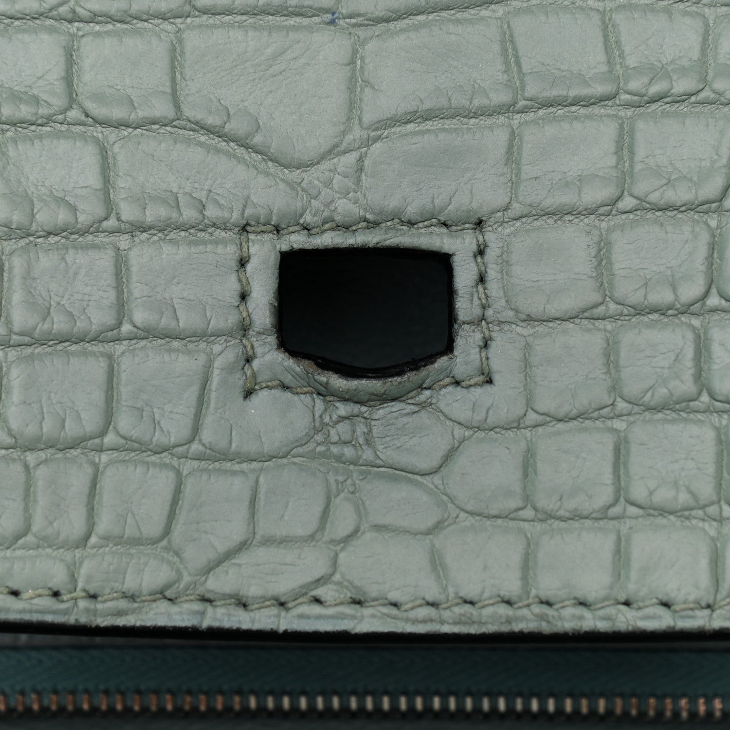 Hermes Matte Alligator Birkin 35 Ciel 13 of 16