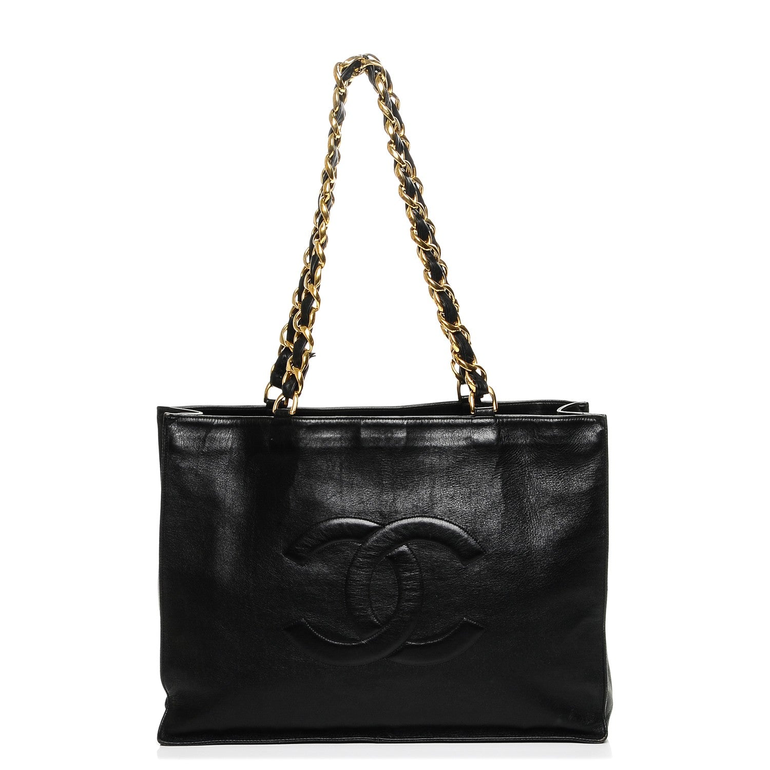 Chanel Lambskin Jumbo Shoulder Bag Black 1 of 8