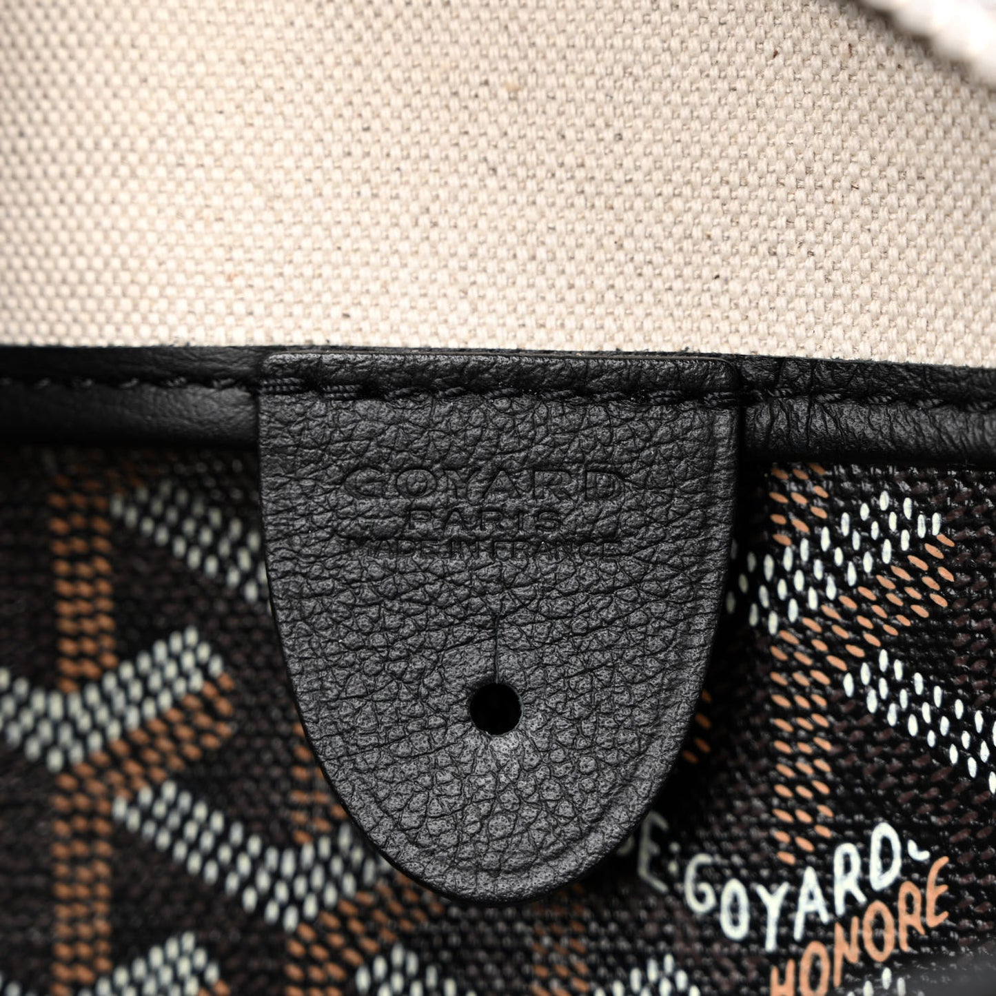 Goyardine Artois MM Black