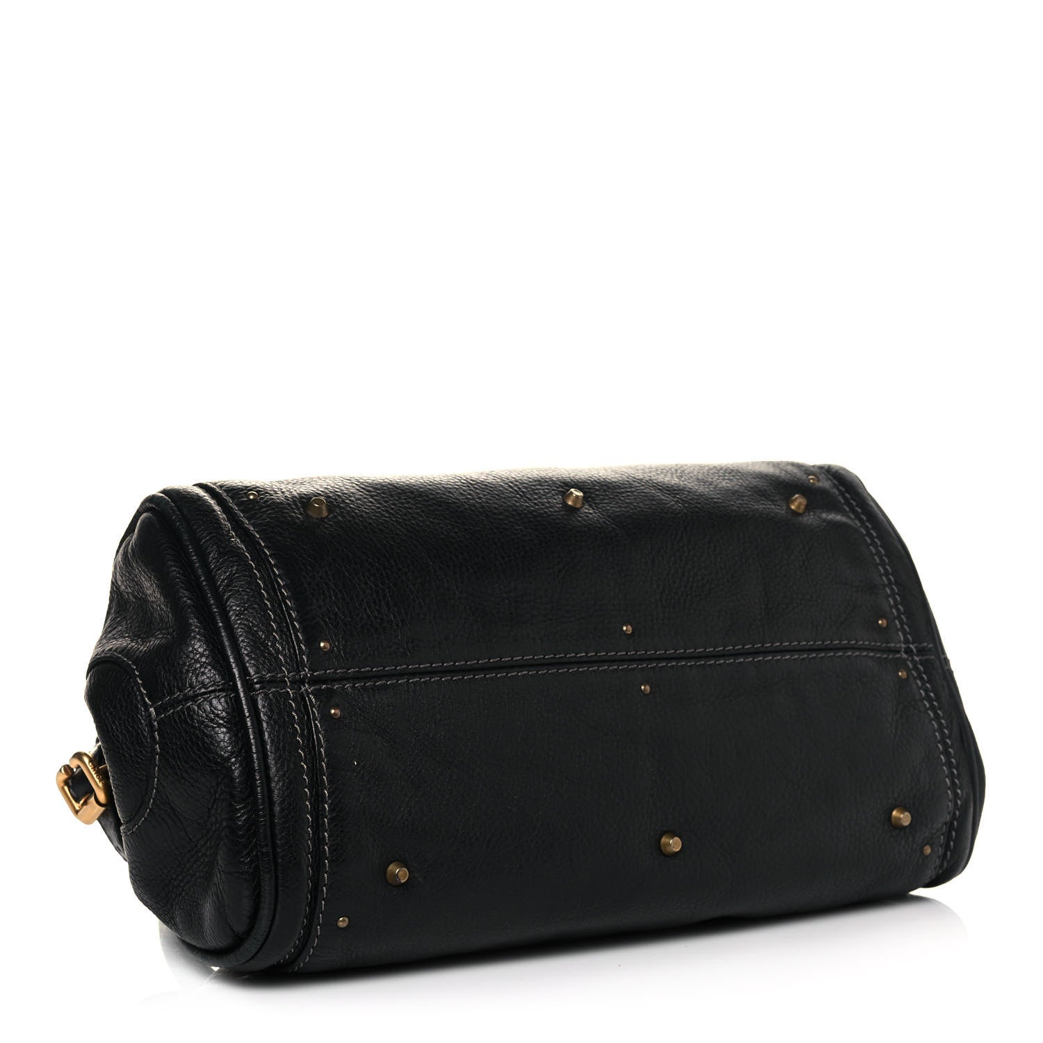 Chloe Calfskin Paddington Satchel Black 3 of 11