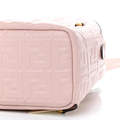 Fendi Nappa FF 1974 Embossed Mini Backpack Rosa Quarzo 6 of 8