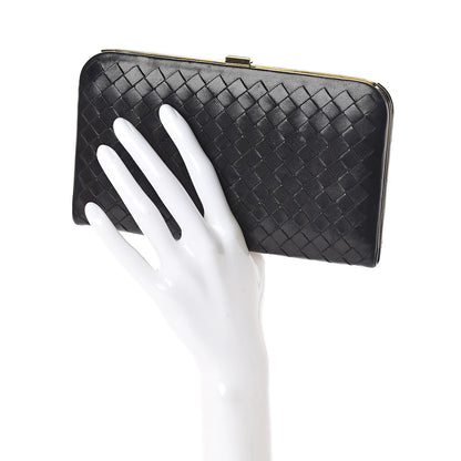 Bottega Veneta Nappa Intrecciato Wallet Black 2 of 7