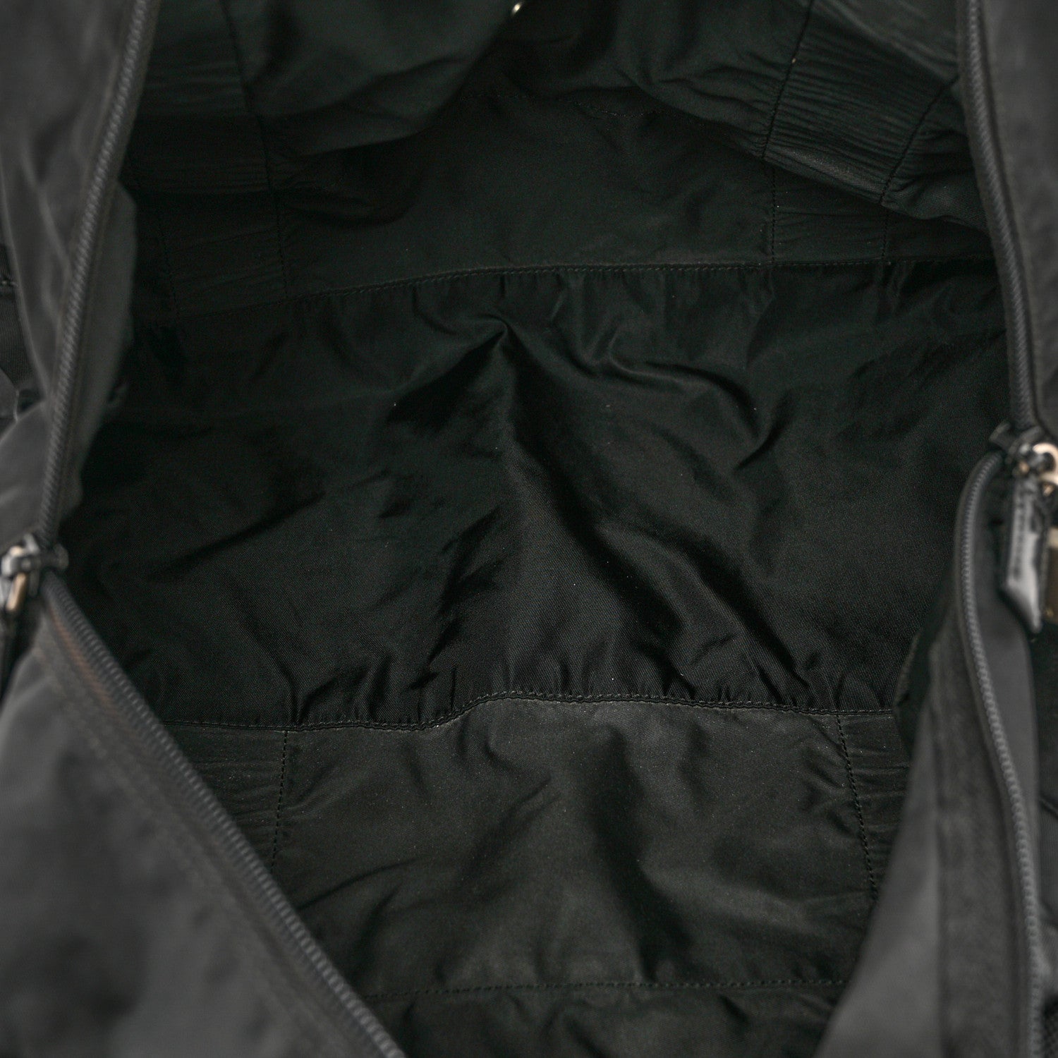 Prada Tessuto Nylon Duffle Black 4 of 11