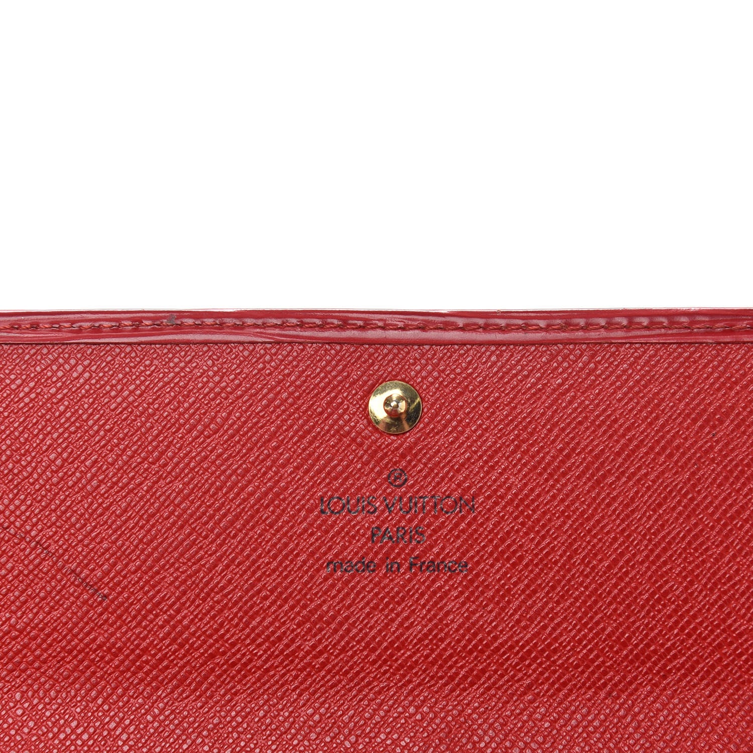 Louis Vuitton Epi Porte Tresor International Wallet Castillan Red 6 of 6