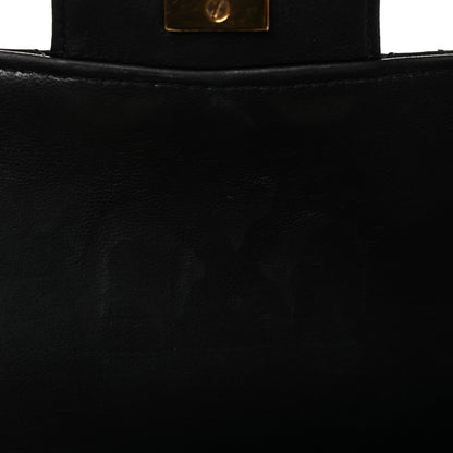 Chanel Patent Quilted Medium Double Sided Flap Black 14 of 17
