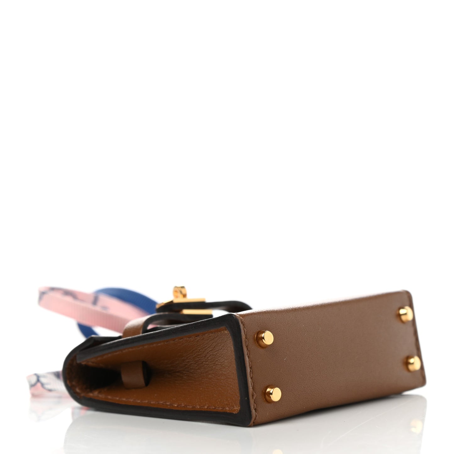 Tadelakt Mini Kelly Twilly Bag Charm Alezan
