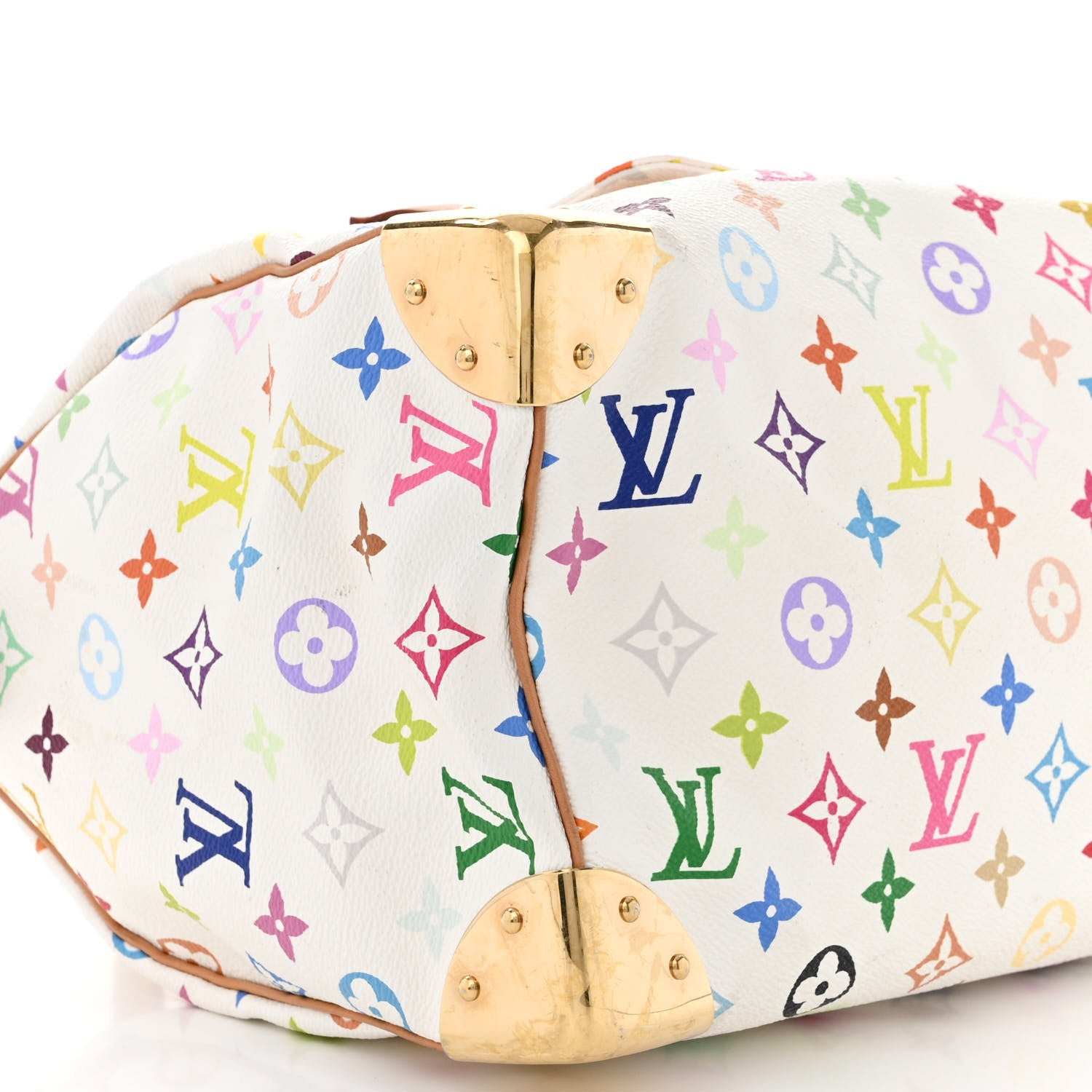 Louis Vuitton Monogram Multicolor Speedy 30 White 8 of 10
