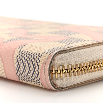 Louis Vuitton Damier Azur Tahitienne Clemence Wallet 8 of 13