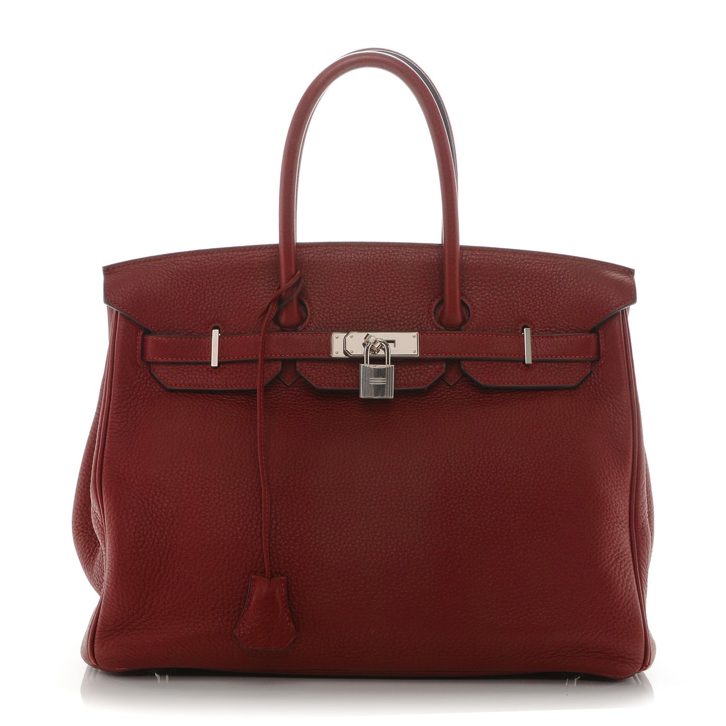 Taurillon Clemence Birkin 35 Rouge H