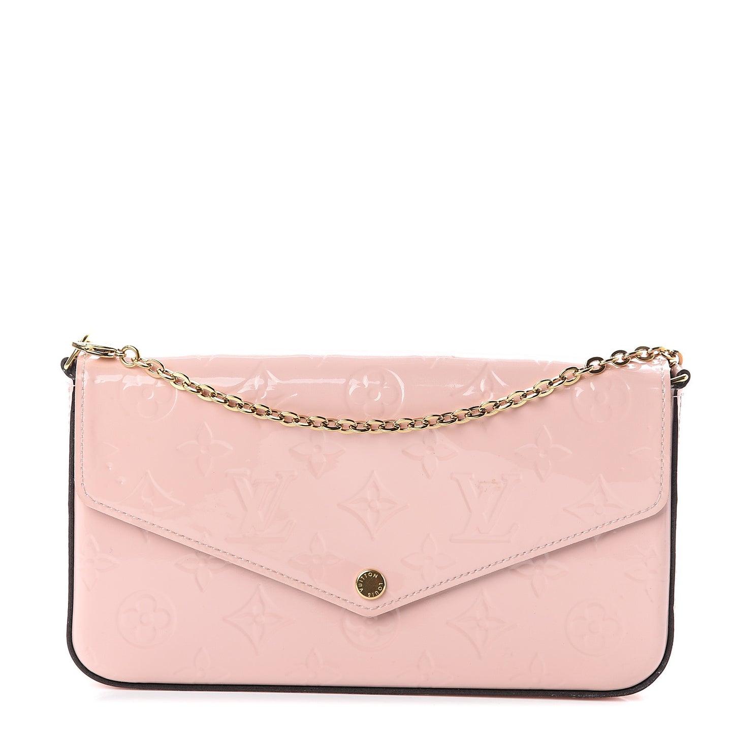 Vernis Felicie Chain Wallet Rose Ballerine