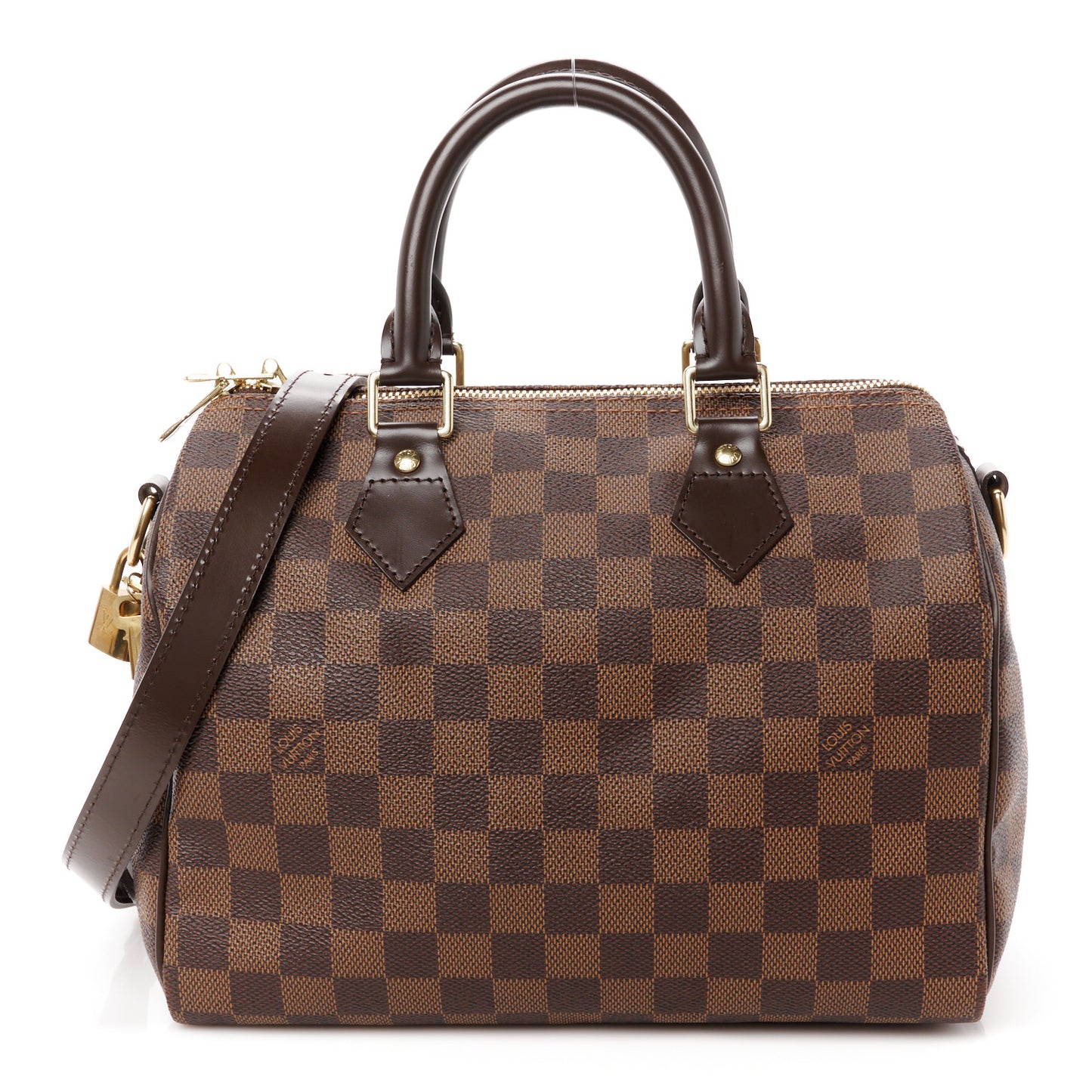 Damier Ebene Speedy Bandouliere 25