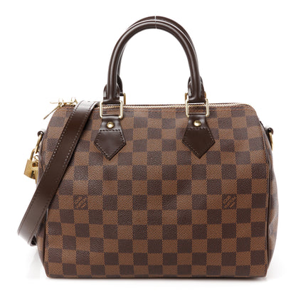 Louis Vuitton Damier Ebene Speedy Bandouliere 25 1 of 11