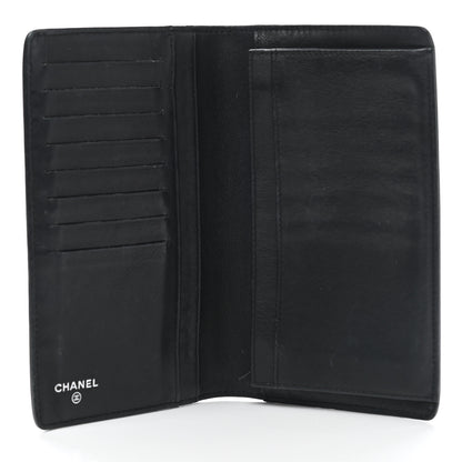 Chanel Caviar Timeless CC Yen Wallet Black 5 of 9