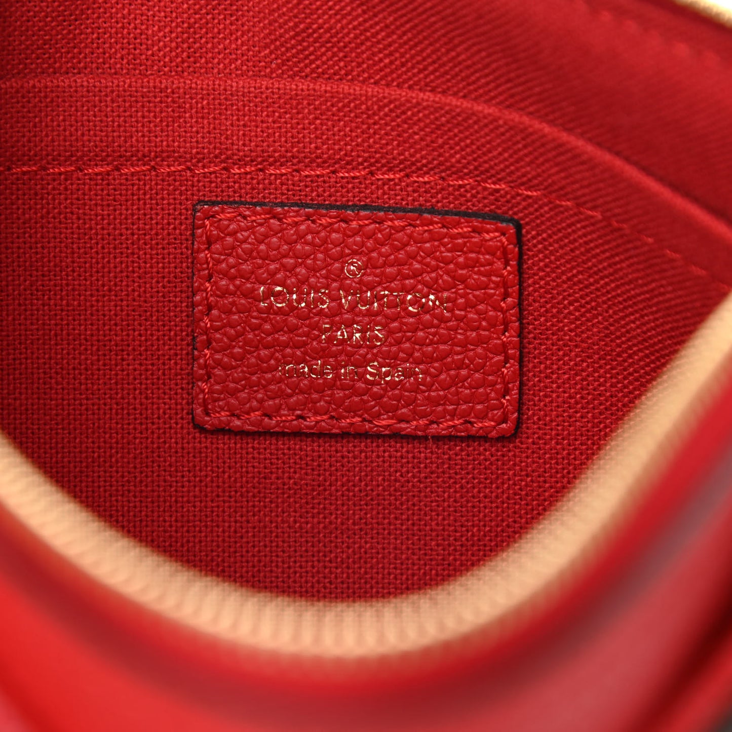 Monogram Pallas Clutch Cherry