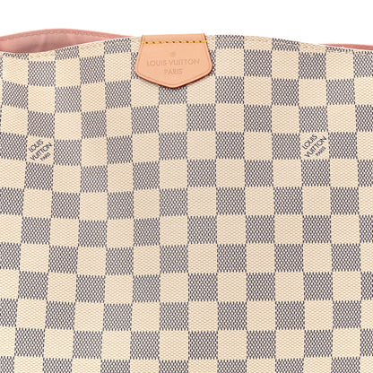 Louis Vuitton Damier Azur Graceful PM Rose Ballerine 7 of 9
